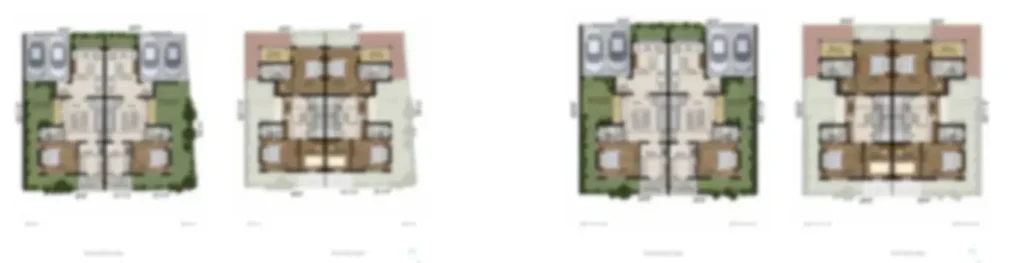 Godrej Whitefield Row Houses Floor plan by Godrej Properties located at Hemmandahalli, Soukya Road, Whitefield, Bangalore Karnataka